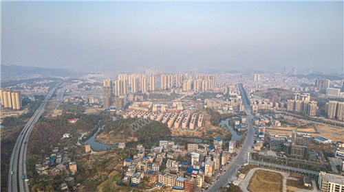 隆回封城第七天，县城各处航拍