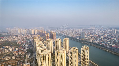 隆回封城第七天，县城各处航拍