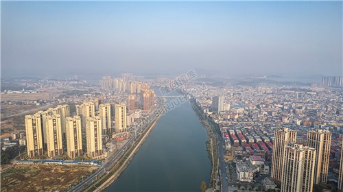 隆回封城第七天，县城各处航拍