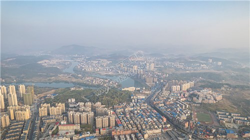 隆回封城第七天，县城各处航拍