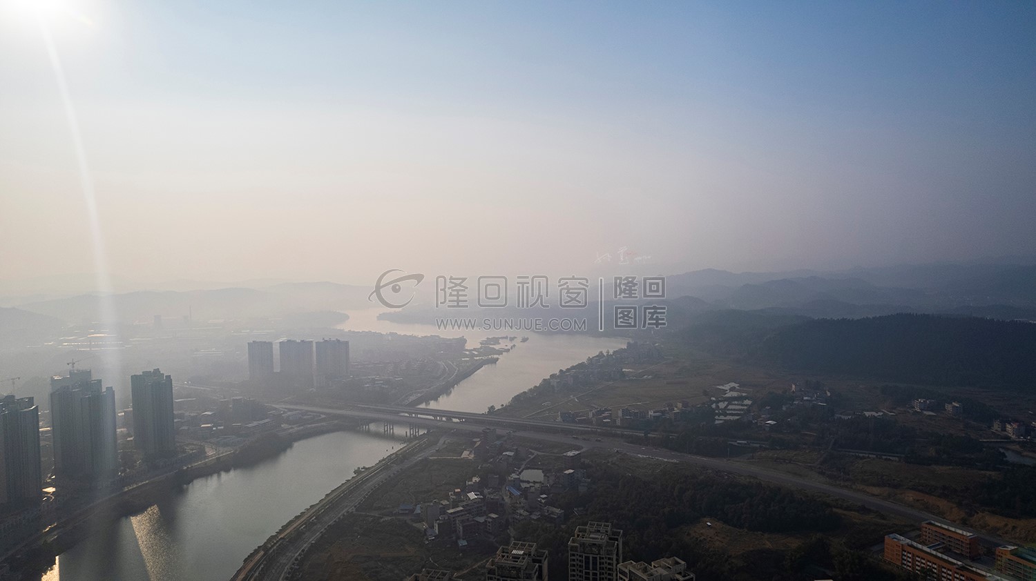 隆回封城第七天，县城各处航拍