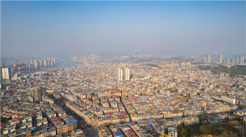 隆回封城第七天，县城各处航拍