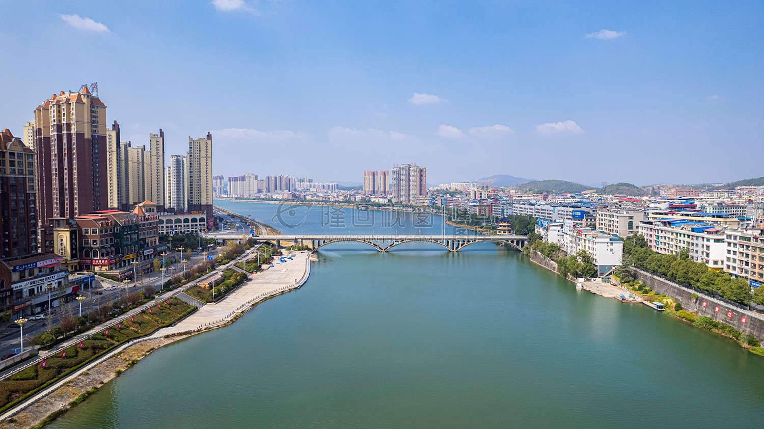 隆回封城第八天，县城各处航拍