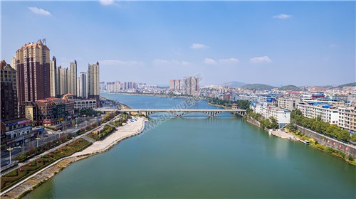 隆回封城第八天，县城各处航拍