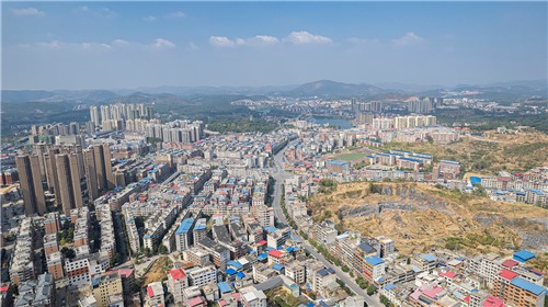 隆回封城第八天，县城各处航拍