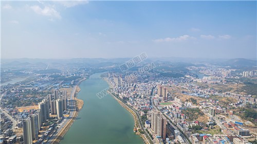 隆回封城第八天，县城各处航拍