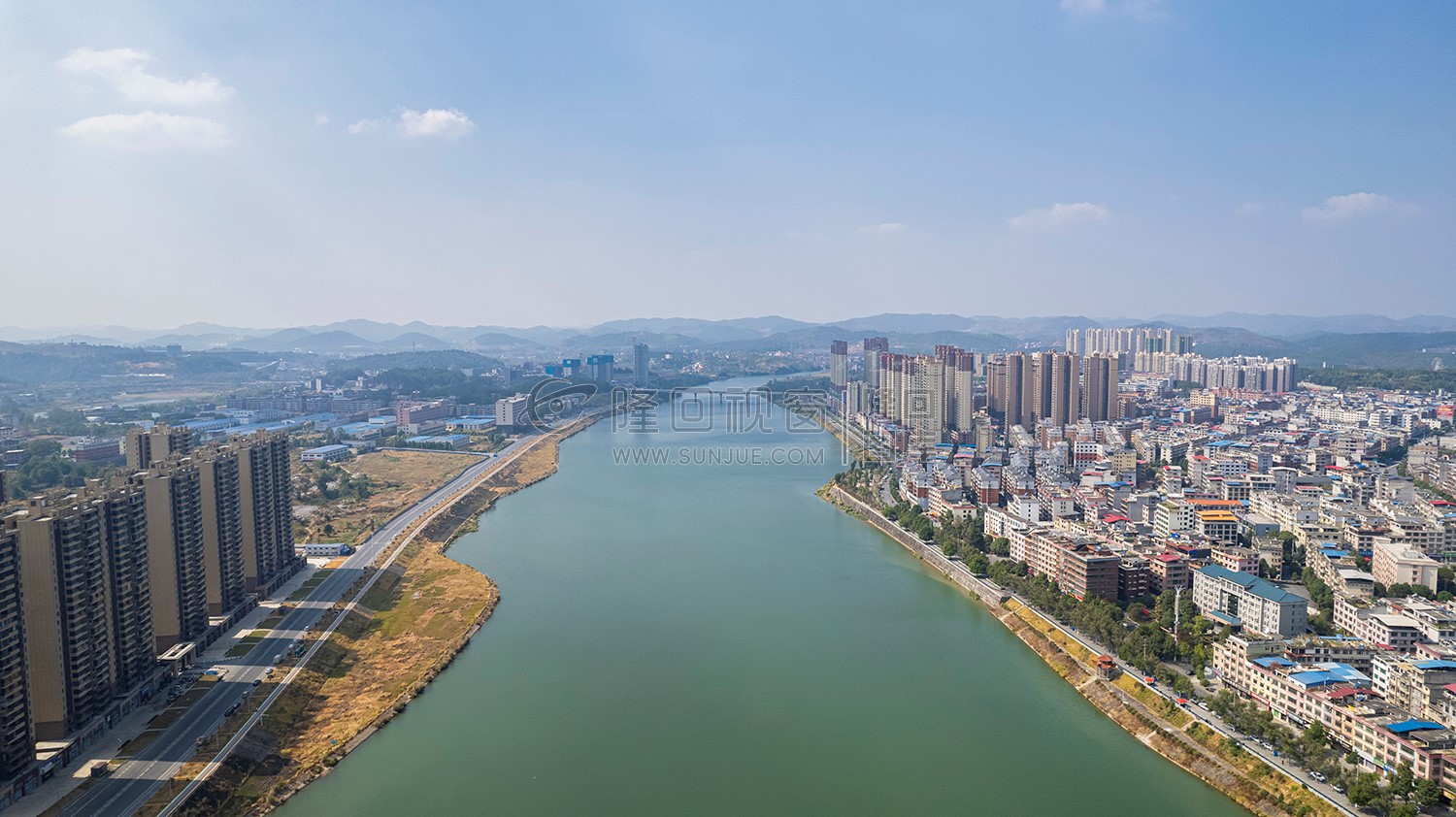 隆回封城第八天，县城各处航拍