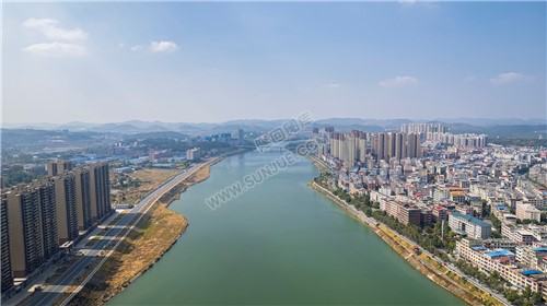 隆回封城第八天，县城各处航拍