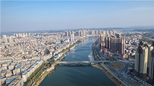 隆回封城第八天，县城各处航拍