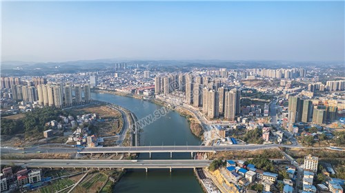 隆回封城第八天，县城各处航拍