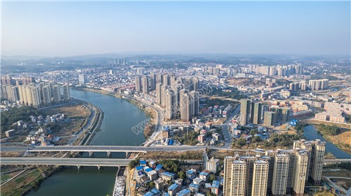 隆回封城第八天，县城各处航拍