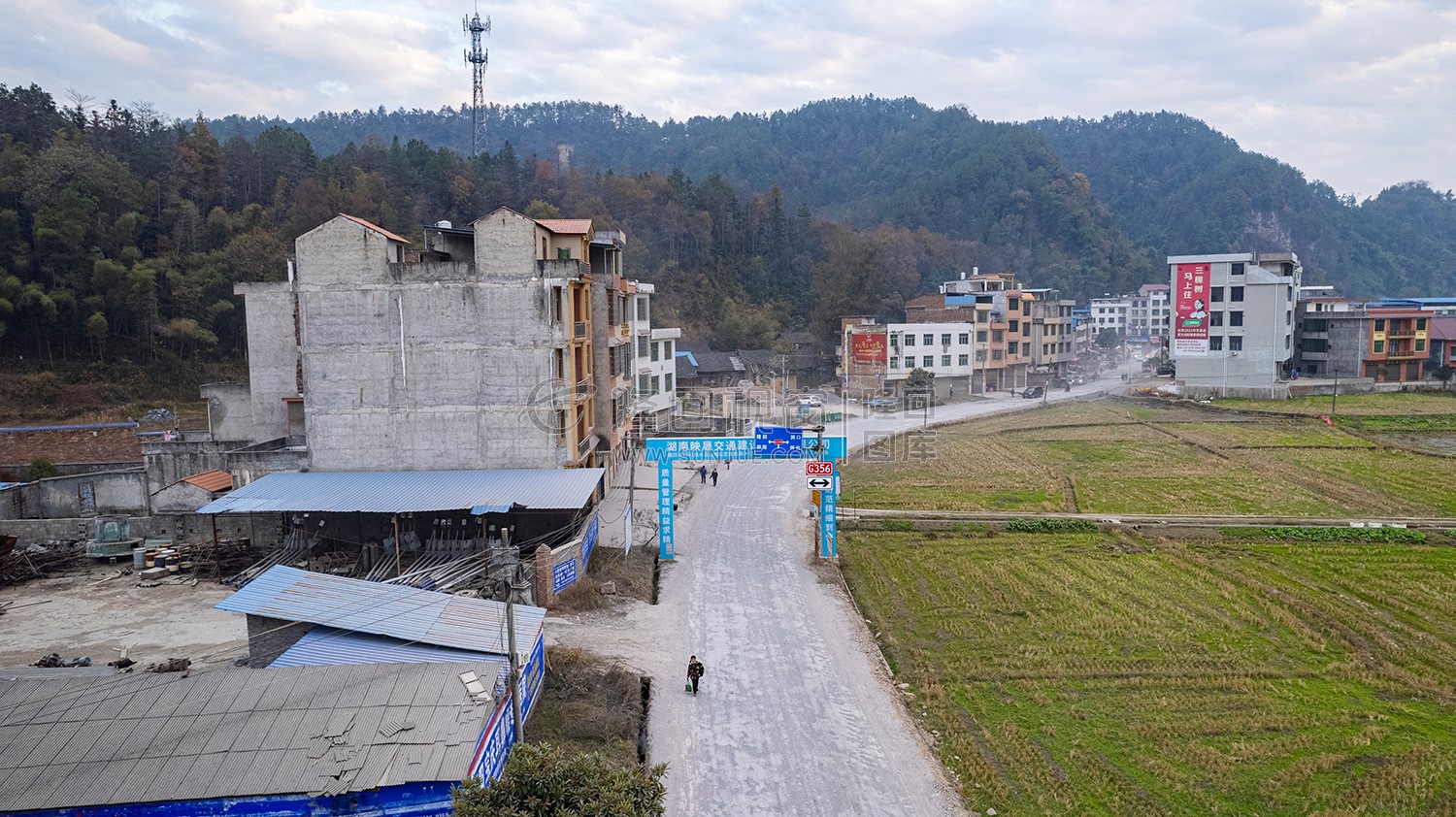 隆回南麻公路修建中