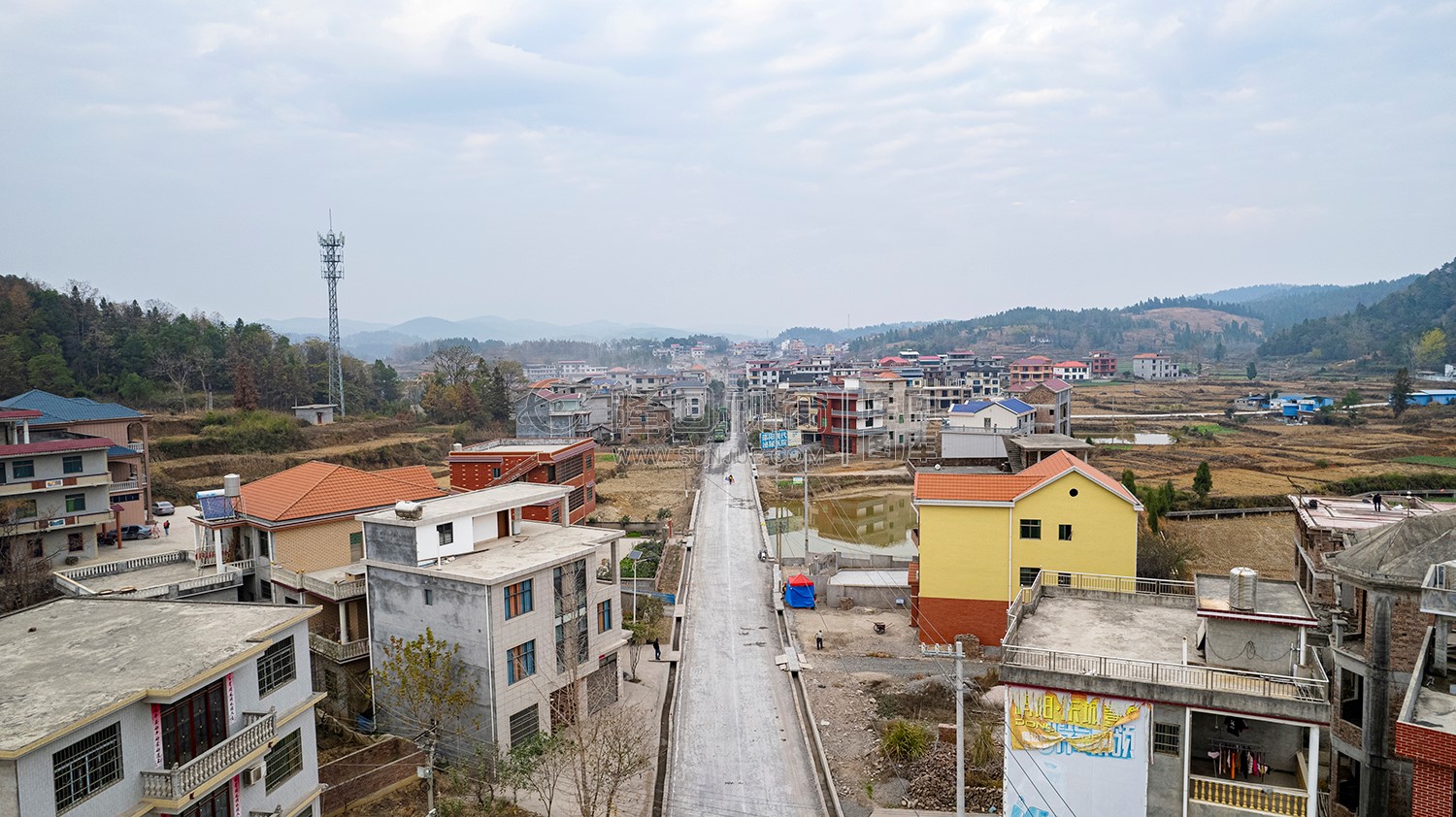 隆回南麻公路修建中