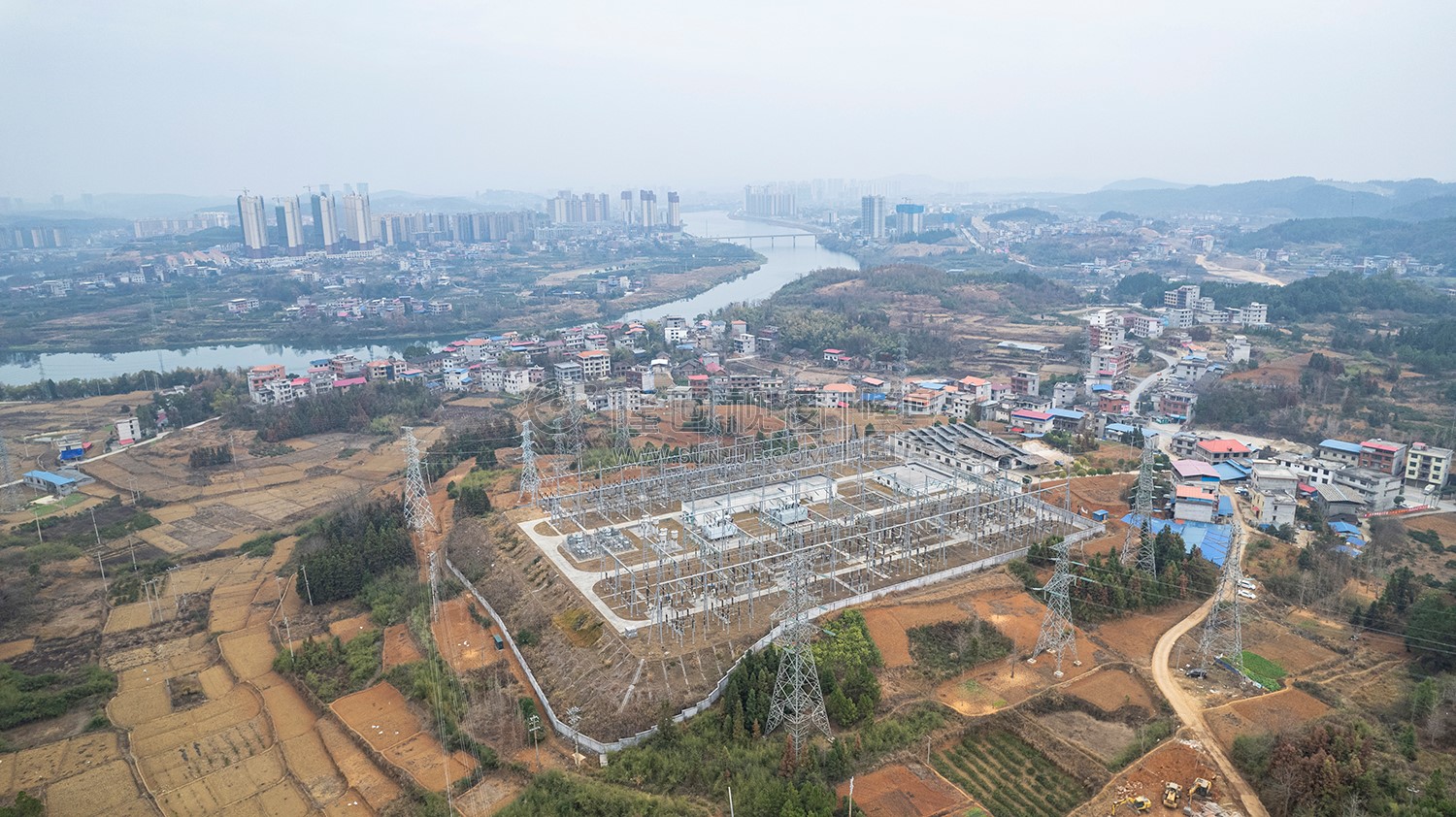 建设中的三一储能电站