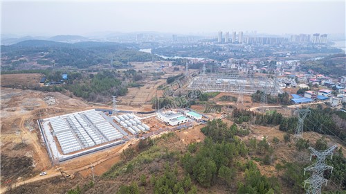 建设中的三一储能电站