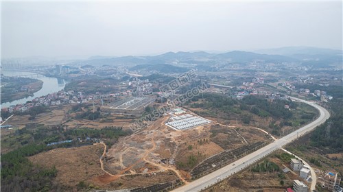 建设中的三一储能电站