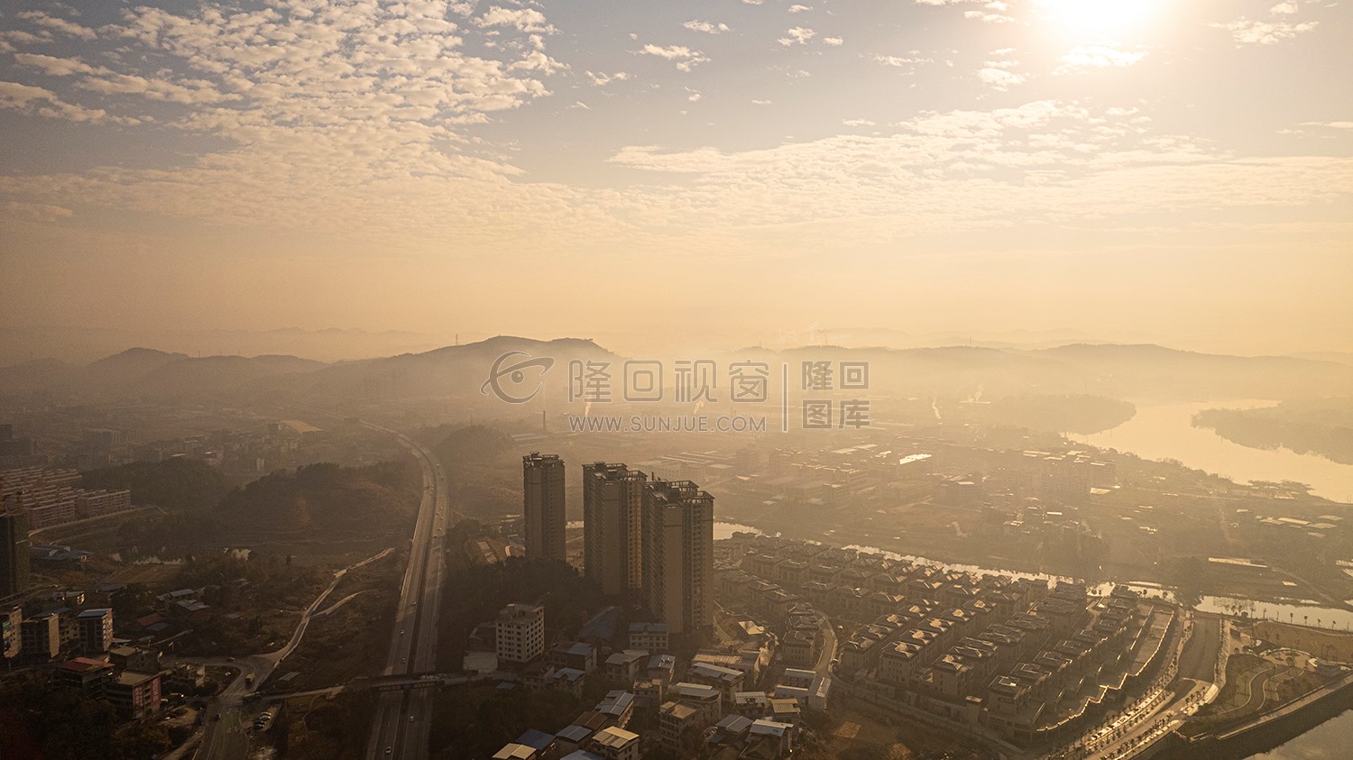 隆回三桥-紫霞园大桥周边风光