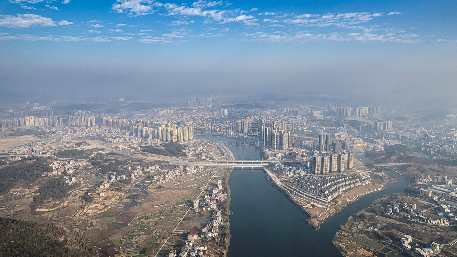 隆回三桥-紫霞园大桥周边风光