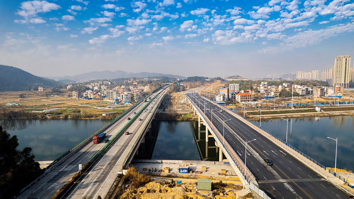 隆回三桥-紫霞园大桥周边风光