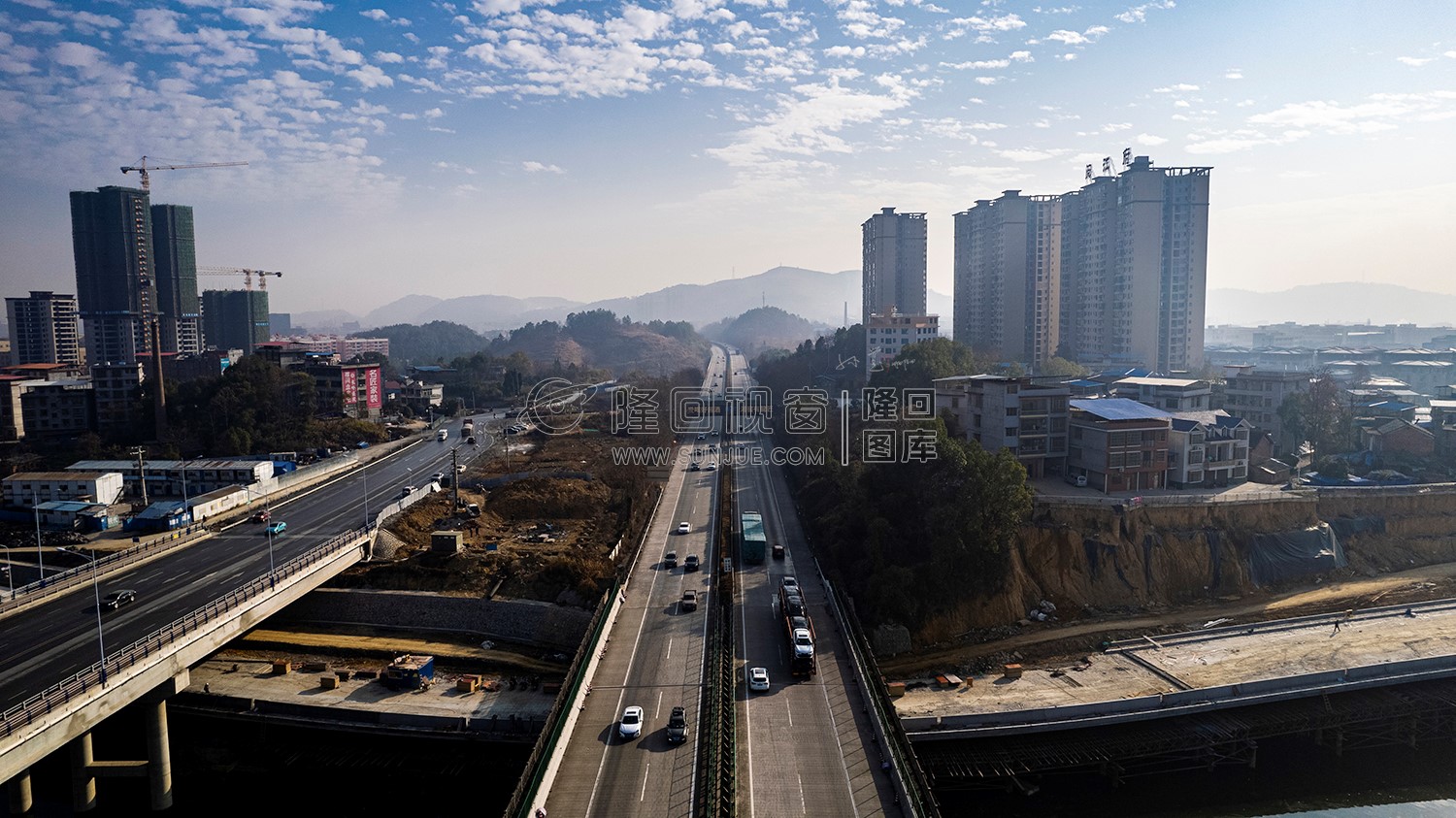 隆回三桥-紫霞园大桥周边风光