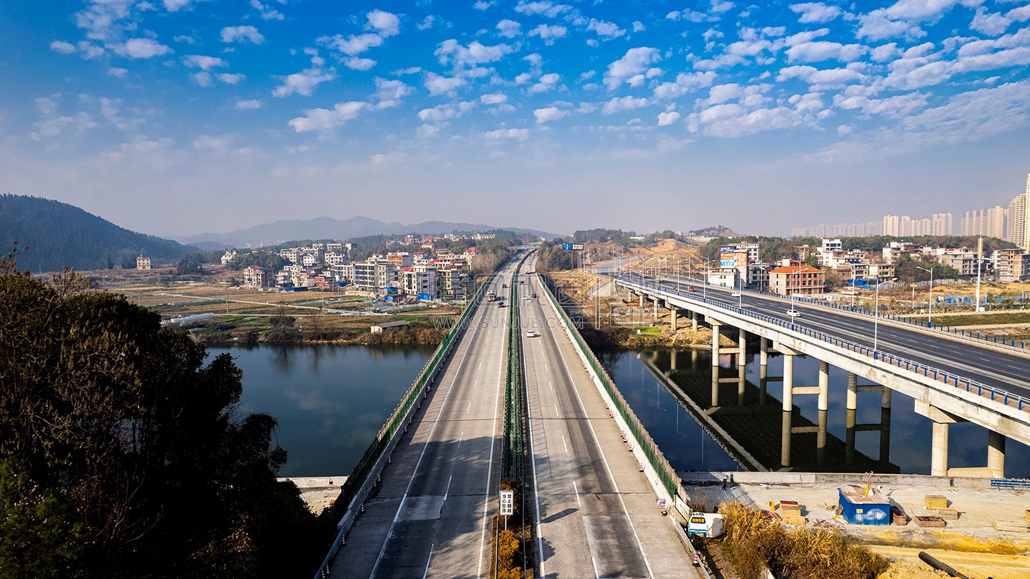 隆回三桥-紫霞园大桥周边风光