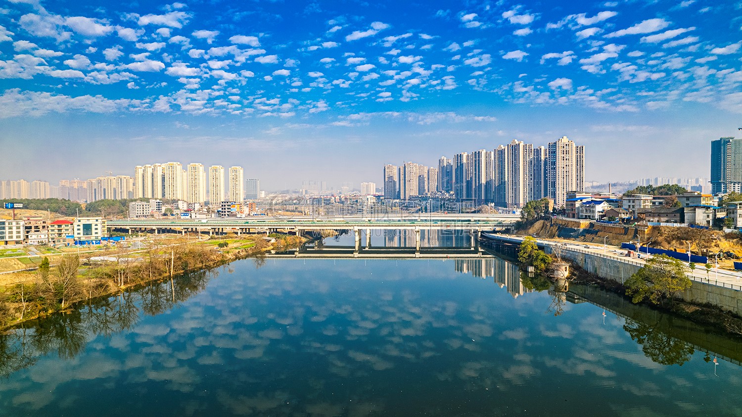 隆回三桥-紫霞园大桥周边风光