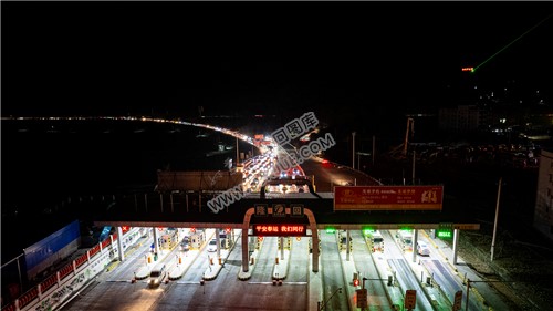 2023隆回春节期间，县城夜景