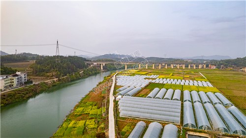 铜盆江大桥，辰河人口