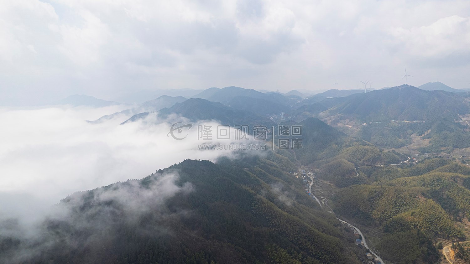小沙江的高山云海