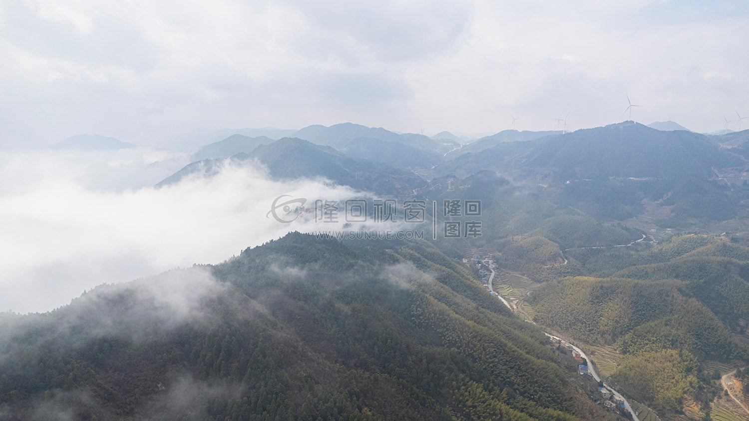 小沙江的高山云海