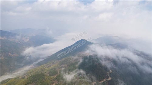 小沙江的高山云海