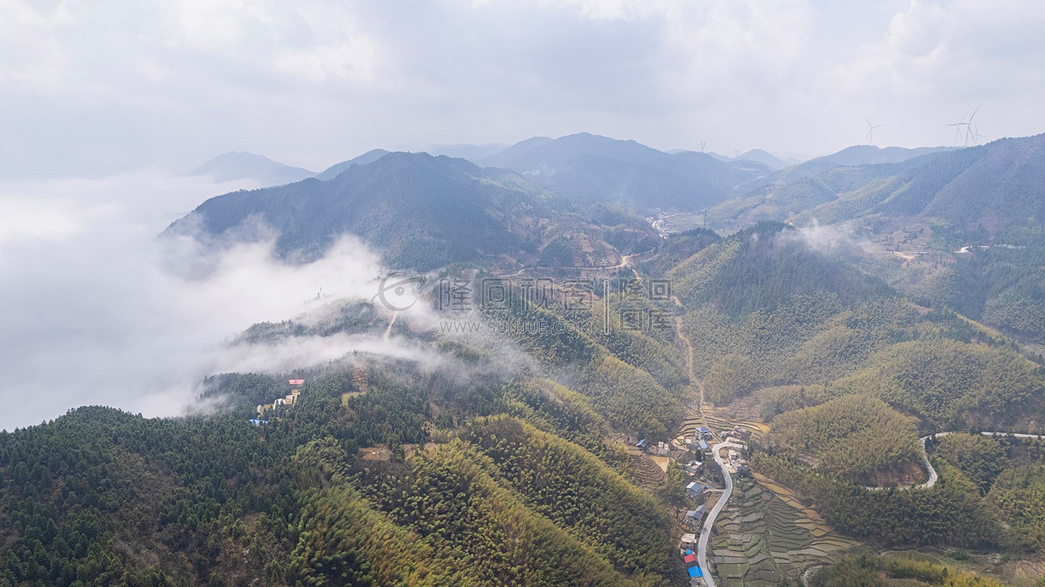 小沙江的高山云海