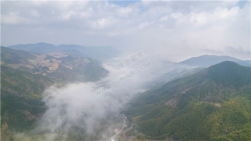 小沙江的高山云海