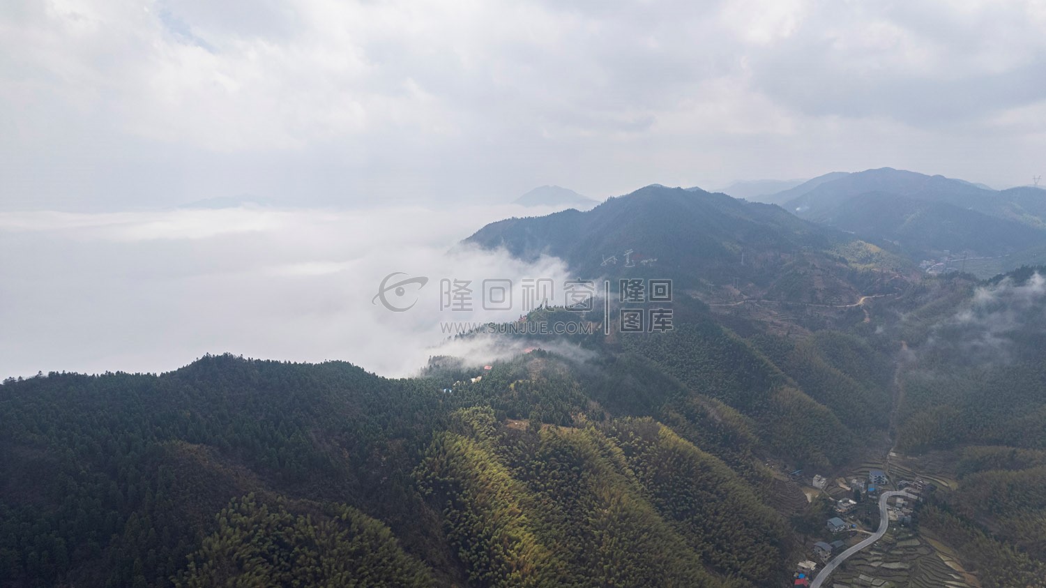 小沙江的高山云海