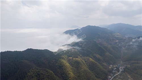 小沙江的高山云海