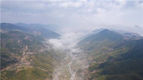 小沙江的高山云海