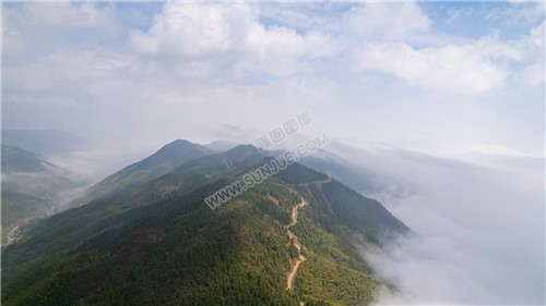 小沙江的高山云海