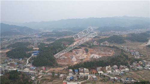 山头开挖中