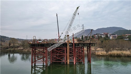 赧水特大桥，火热施工中