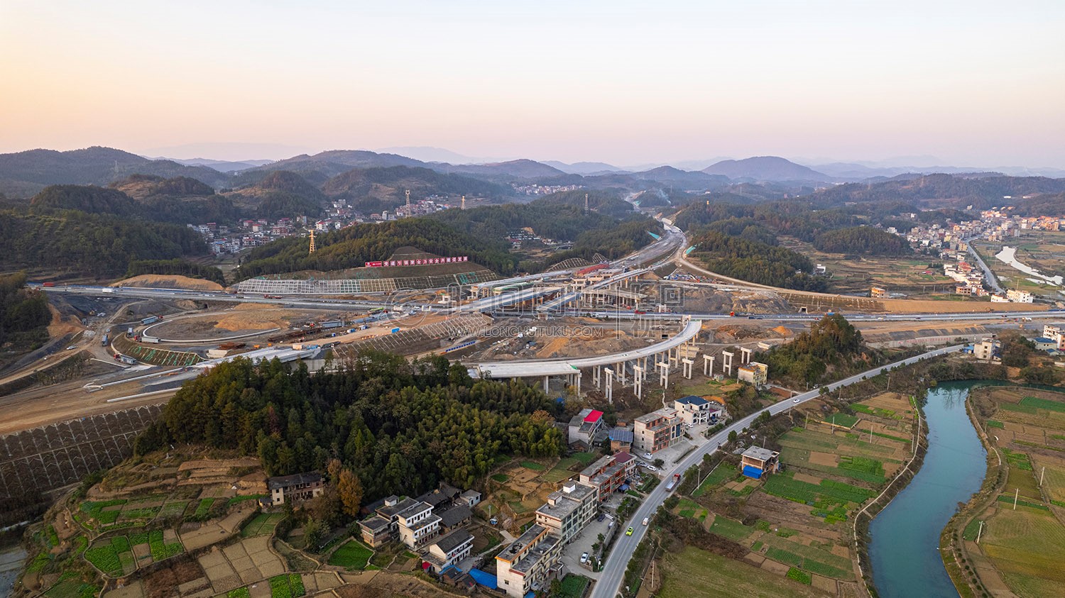 部分环线已经开建