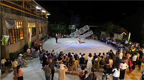 白水洞篝火晚会