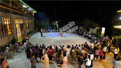 白水洞篝火晚会