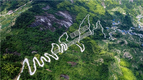 白水洞36拐公路-红军精神路