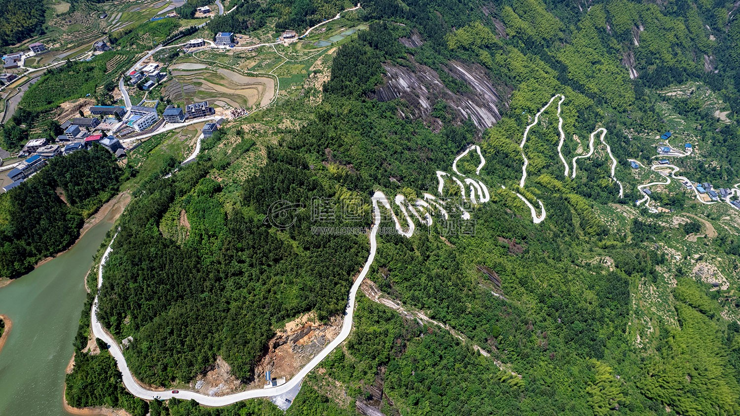 白水洞36拐公路-红军精神路