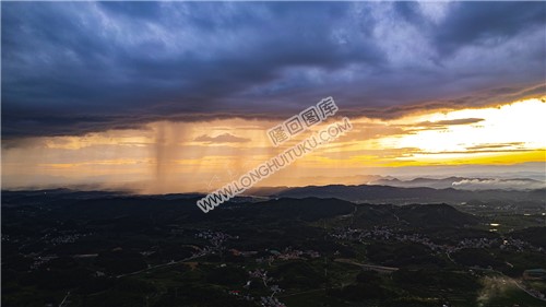 隆回全景航拍，县城全景
