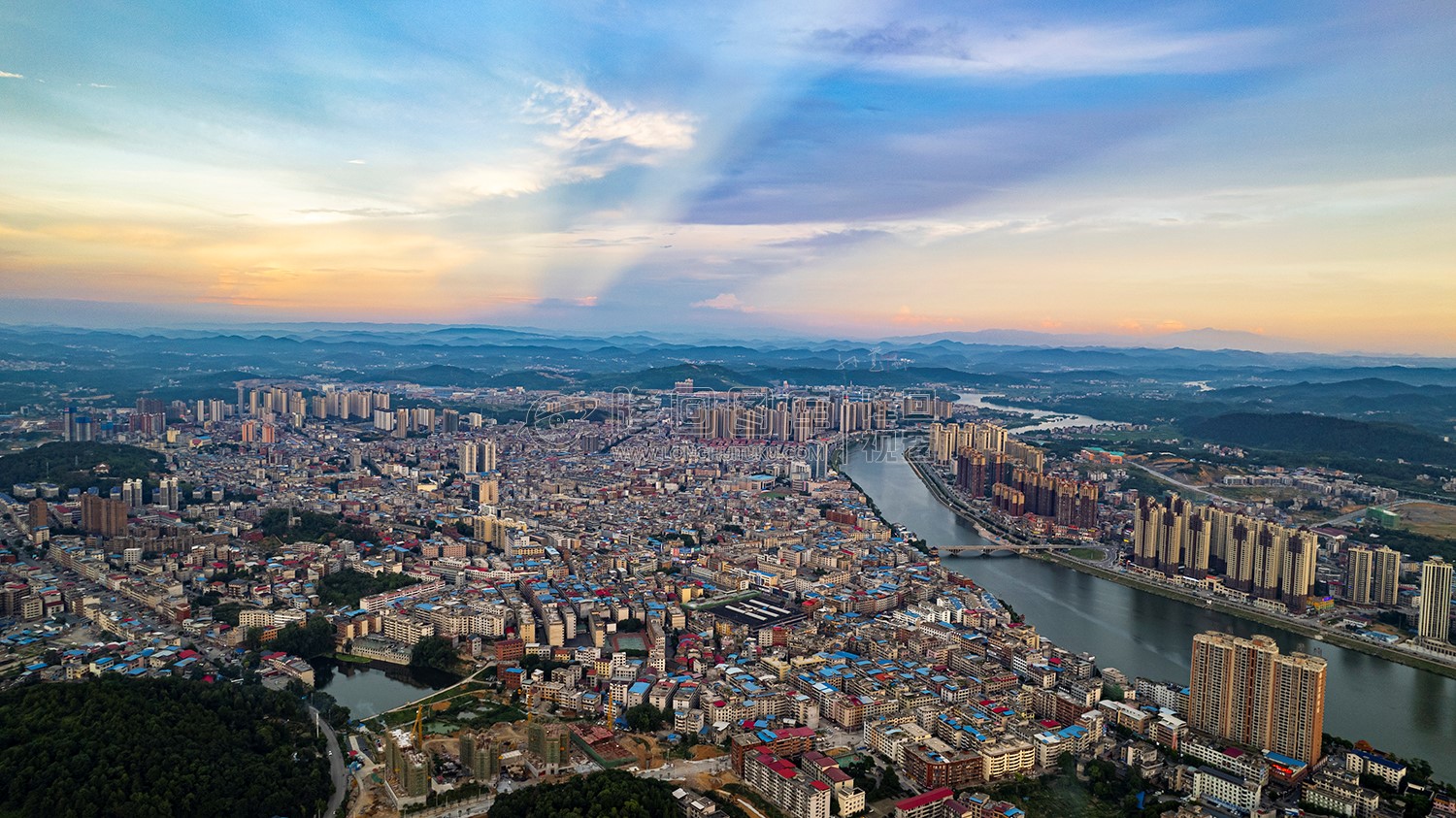 隆回城北看县城