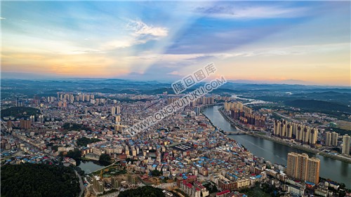 隆回城北看县城