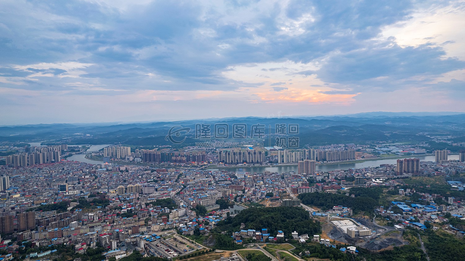 隆回城北看县城