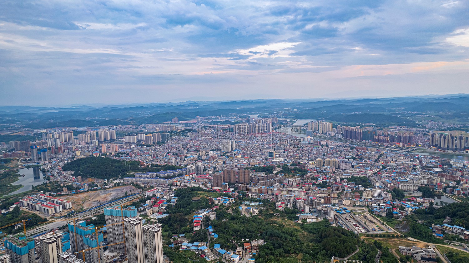 隆回城北看县城