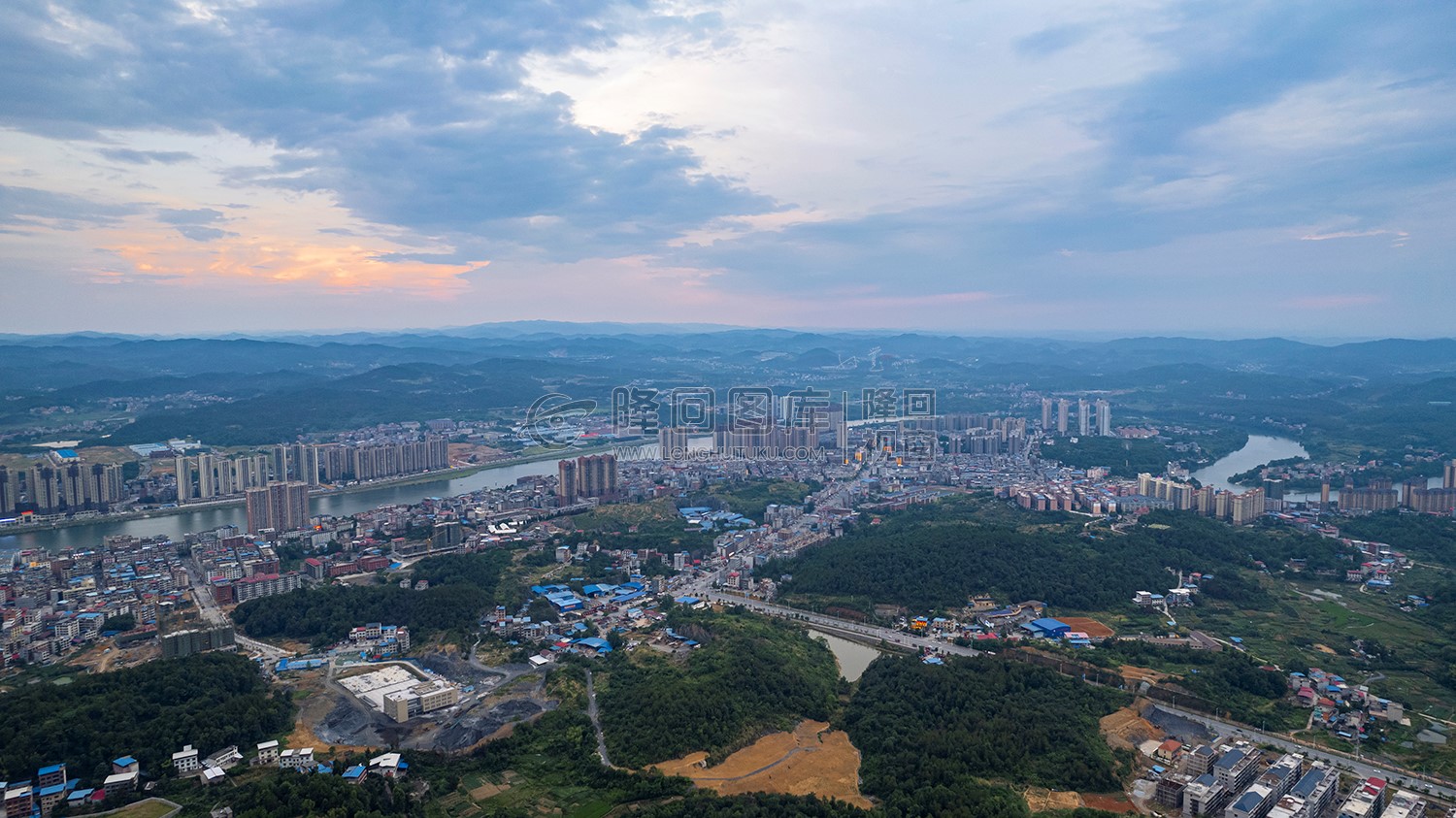 隆回城北看县城